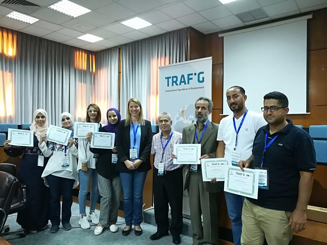 Workshop participants of the Jordanian TRAFIG training workshop